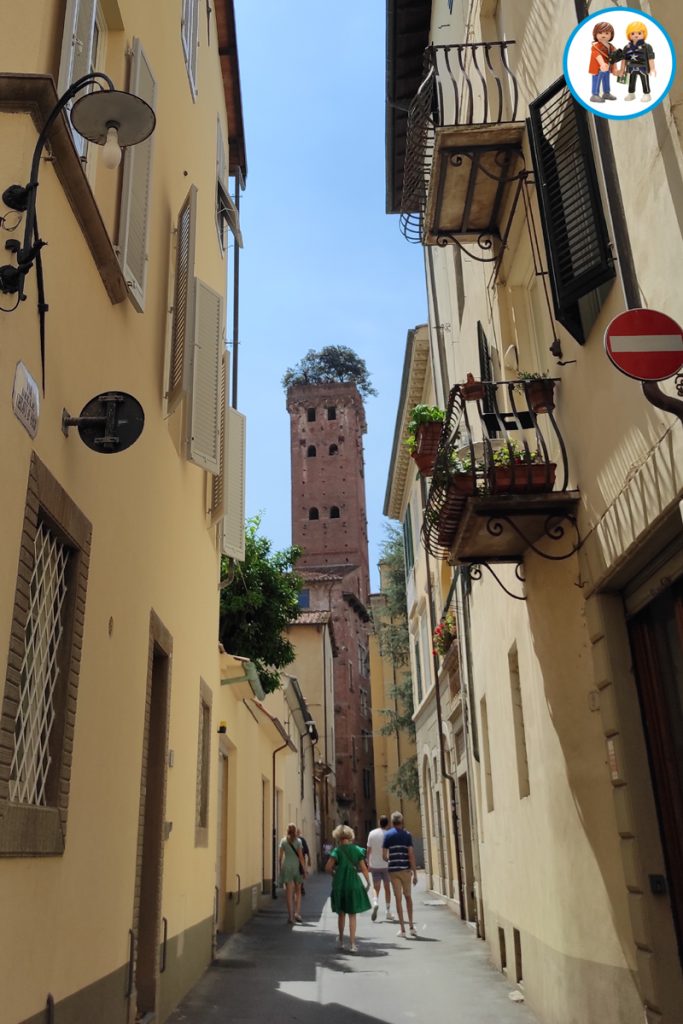 Torre Guinigi de Lucca (Italia)